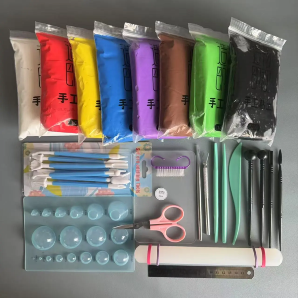 1040g0o031gcb5376j8005ovitvdk3tflqt2jjo8 Large Pack Low-Boron Air Dry Clay Set