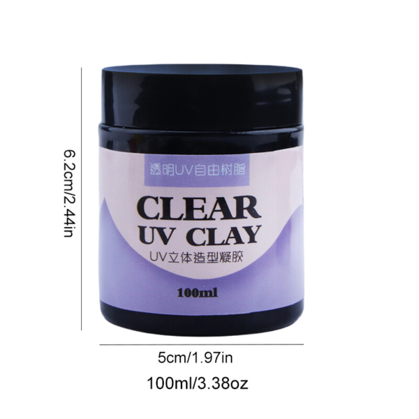 UV Resin Clay Craft Kit with Pigments