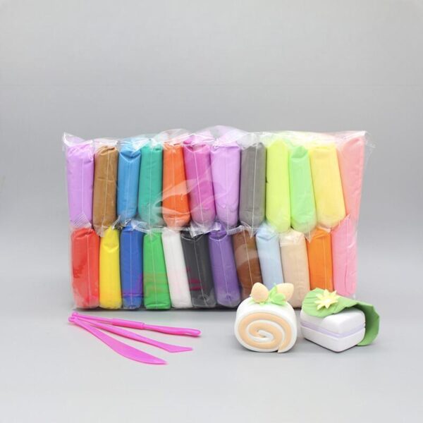 Large Pack Low-Boron Air Dry Clay Set