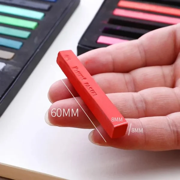 Chalk Pastel Powder & Drawing Brush Set