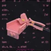 Peach Heart Dual-Needle Bead Pen Set